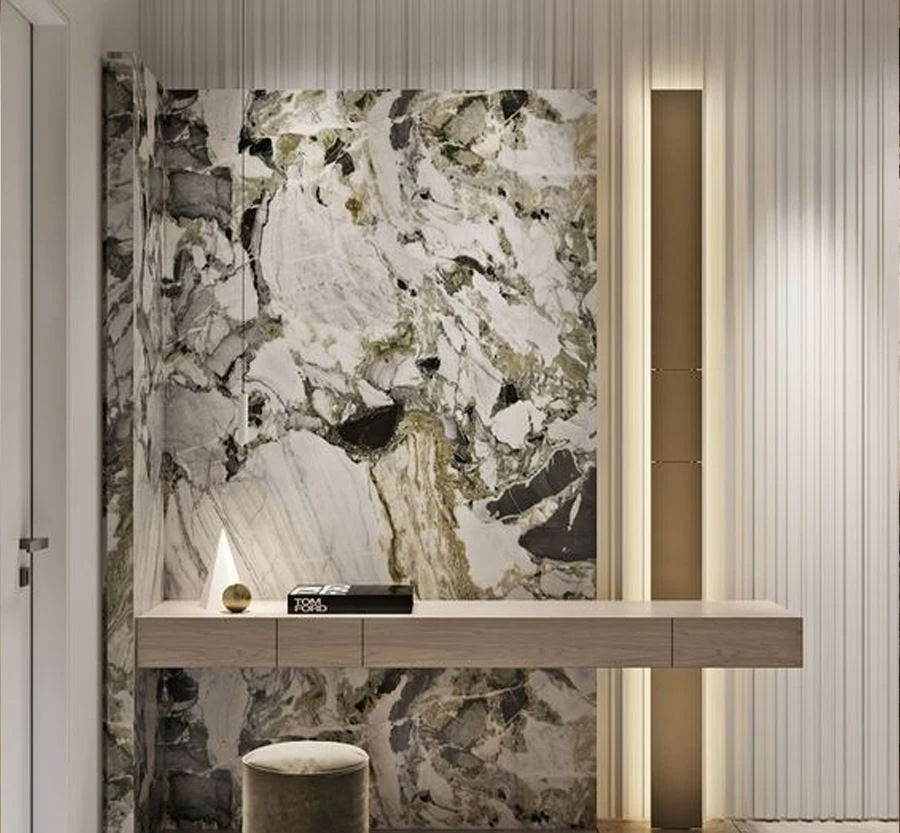 Ice Jade Marble Wall