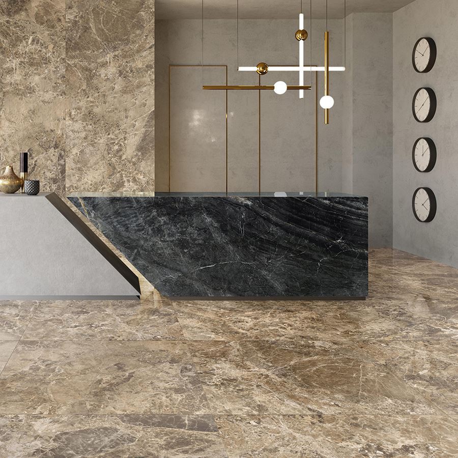 Breccia Paradiso Marble Reception