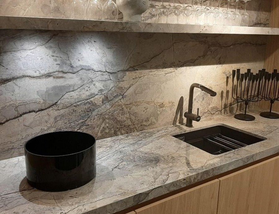 Essential Grey Marble Countertop