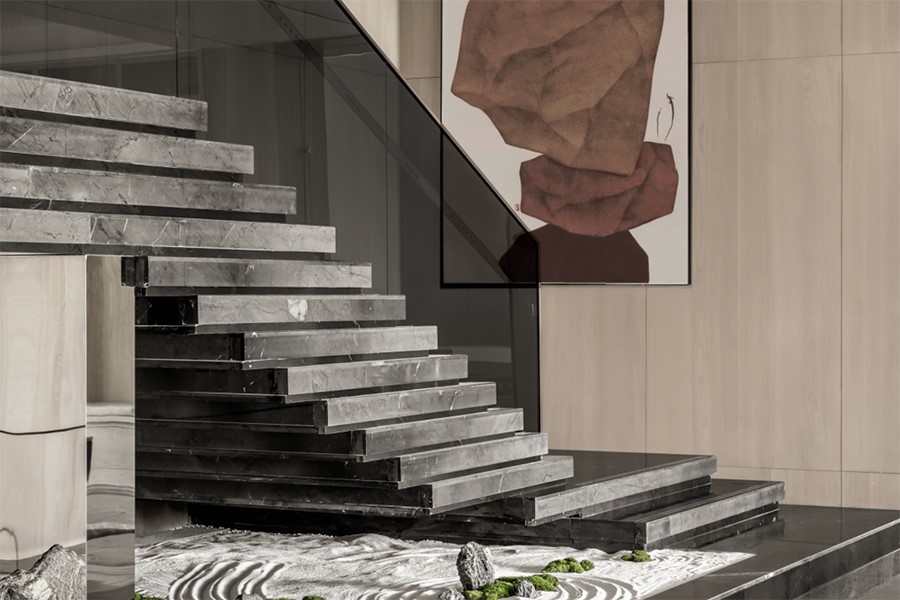 Grey Marble Stairs Grey Marble Stairs