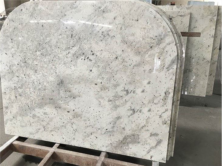 Bianco Andromeda Granite Countertop Dining Table