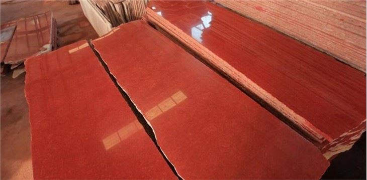 China Red Granite Slab