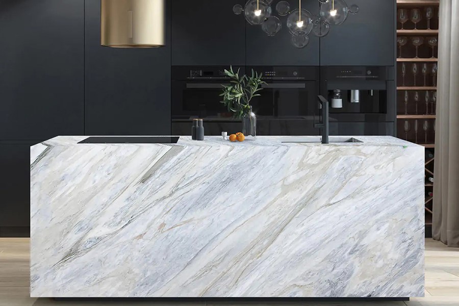 Calacatta Perla Marble Kitchen Calacatta Perla Marble Kitchen